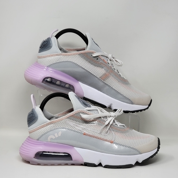 Nike Air Max 2090 SE GS Shoes Platinum CJ4066 014 Youth Size 7Y/Wnms Sz 8.5 New - Picture 1 of 10